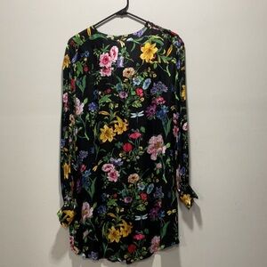 H&M Vibrant Floral Print Dress